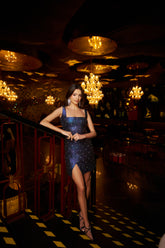 Purple prism dress